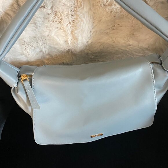 Kensie - Light blue Slouch Detail Hobo Bag - Picture 3 of 9